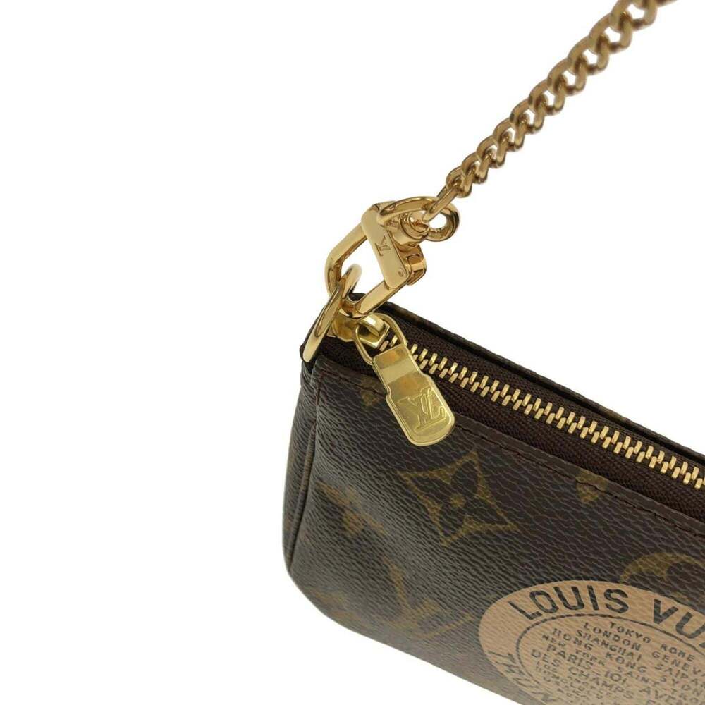 LOUIS VUITTON Brown Monogram Pochette Pouch - Picture 5 of 8